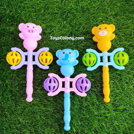 Cute Animal Rattle with Tingling Balls