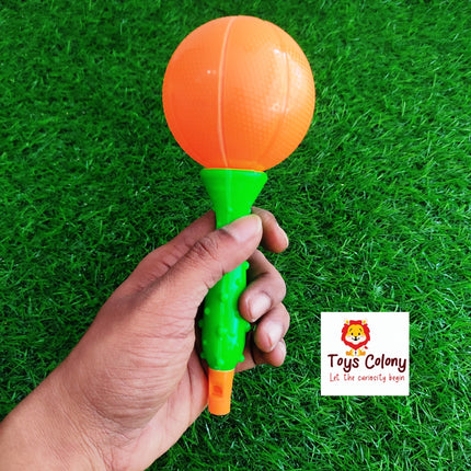 Ball Shaker Rattle with Whistle