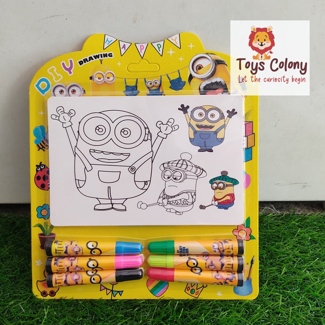 Coloring Kit - Minion Theme