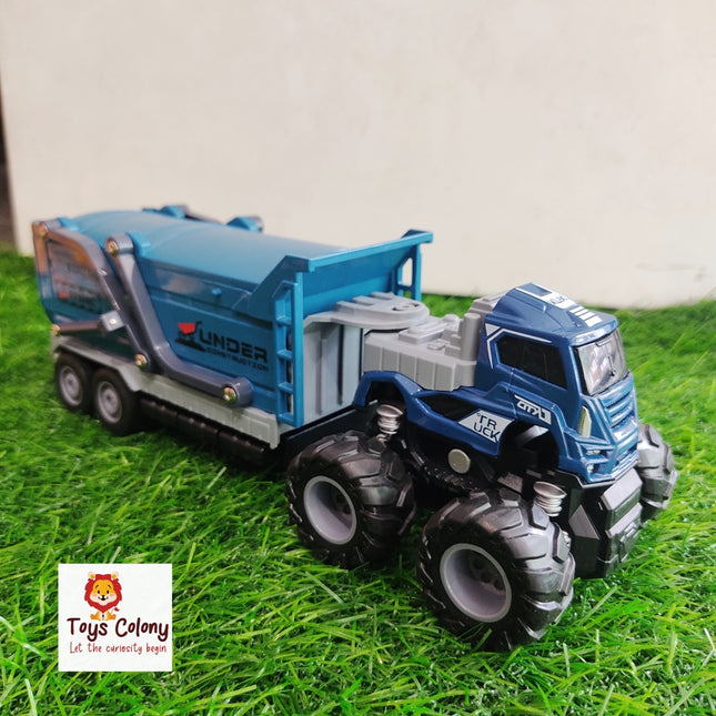 Construction Vehicles - Container Blue