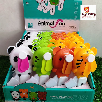 Cute Animals Hand Fan (Pack of 1 Fan)