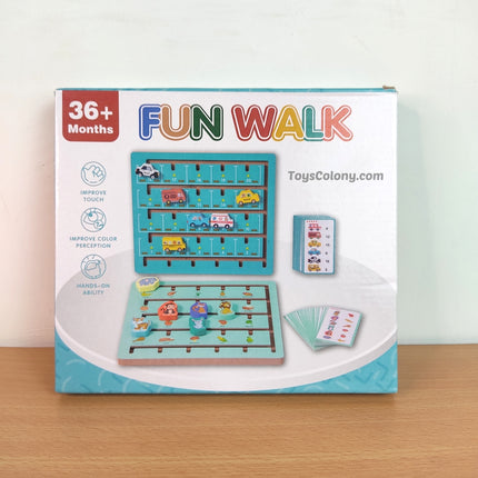 Wooden Fun Walk - Brain Games