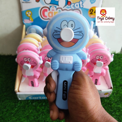 Hand Fan - Doraemon Model (Pack of 1 Fan)