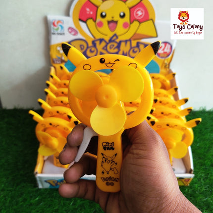 Hand Fan - Pikachu Model (Pack of 1 Fan)