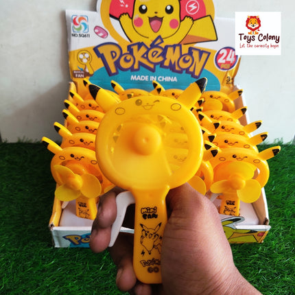 Hand Fan - Pikachu Model (Pack of 1 Fan)