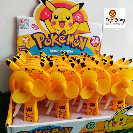 Hand Fan - Pikachu Model (Pack of 1 Fan)