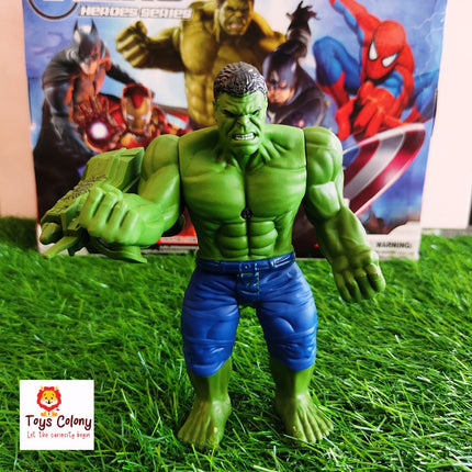 Marvel Avengers Hulk Action Figure with Arm Shooter