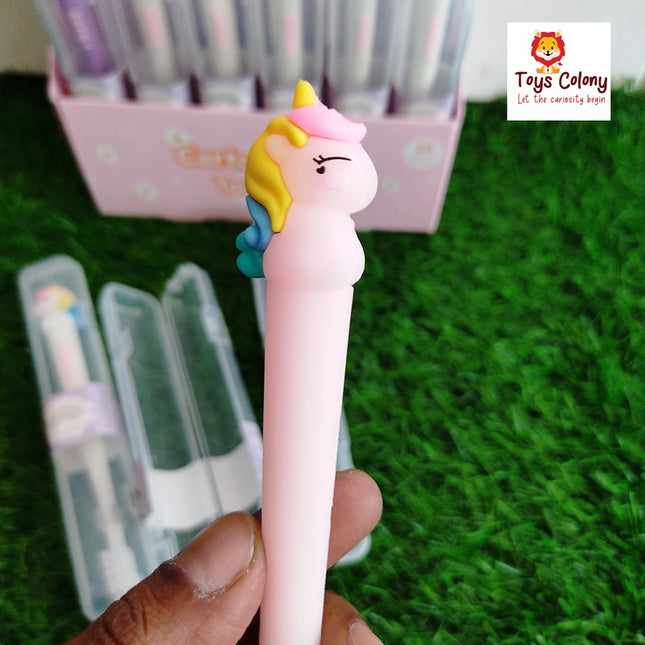 Kids Toothbrush - Unicorn Model (Pack of 1 Brush)