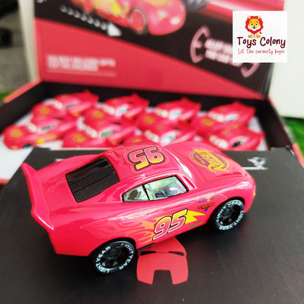 Disney Pixar Lightning McQueen Metal Pull Back Car