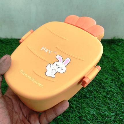 Lunch Box for Kids - Carrot Rabbit Model