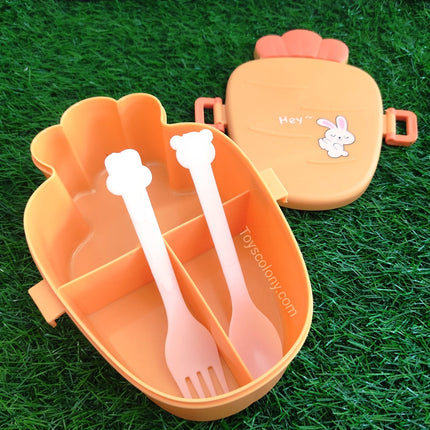 Lunch Box for Kids - Carrot Rabbit Model