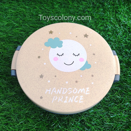 Lunch Box for Kids - Handsome Prince - Round Model