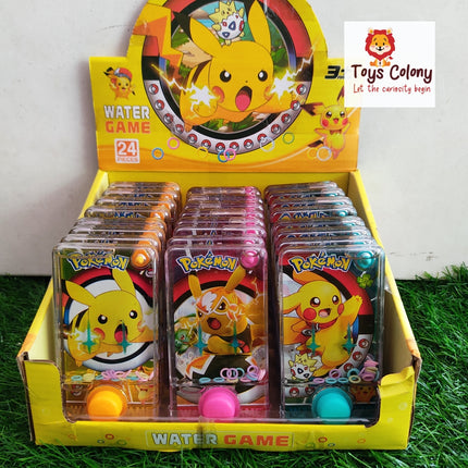 Water Console Game - Pikachu Handheld Toy for Kids & Children