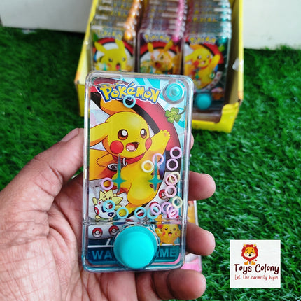 Water Console Game - Pikachu Handheld Toy for Kids & Children