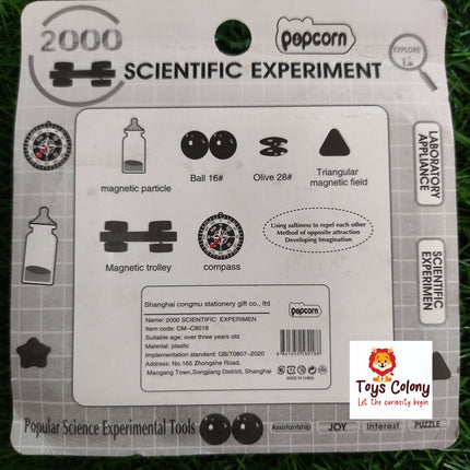 Scientific Experiment Magnet Set