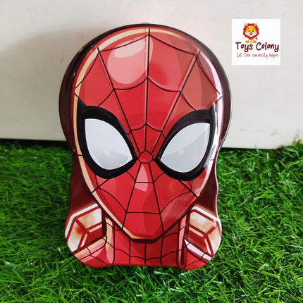 Spiderman Money Bank with Lock & Key - Model 1