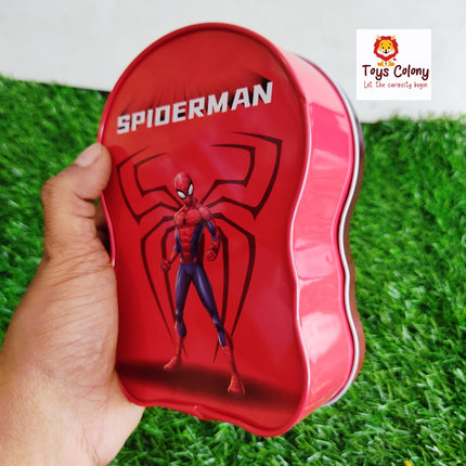 Spiderman Money Bank with Lock & Key - Model 1