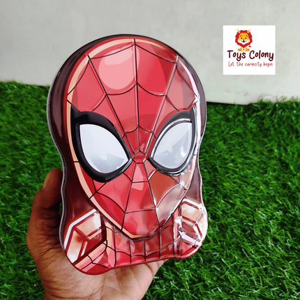 Spiderman Money Bank with Lock & Key - Model 1