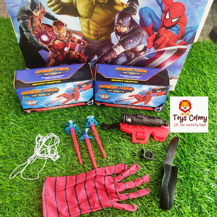 Spiderman Web Glove Shooter Pack