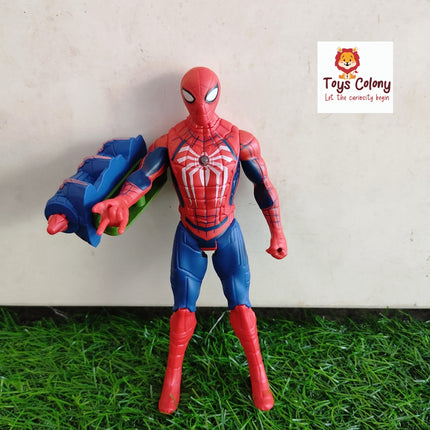 Marvel Avengers Spiderman Action Figure with Arm Shooter