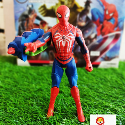 Marvel Avengers Spiderman Action Figure with Arm Shooter