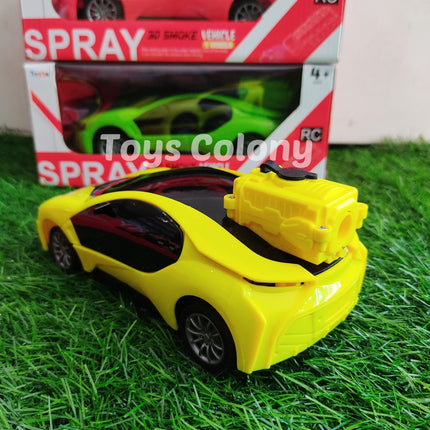 Remote Control Spray Car