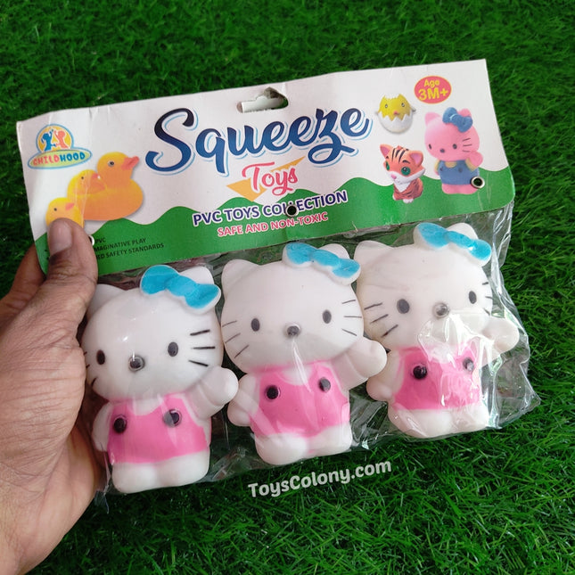 Hello Kitty - Squeeze Toys (Pack of 3)