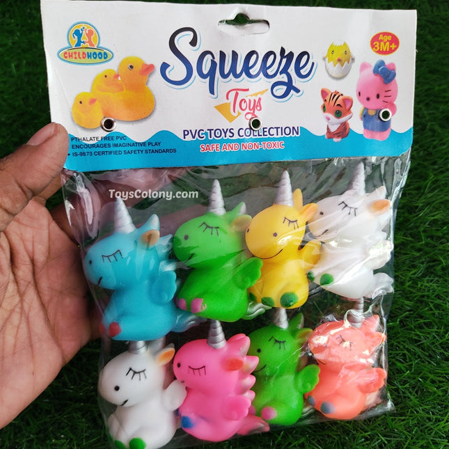 Squeeze Toys - Unicorn (Pack of 8)