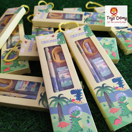 Stationery Gift Set - Dinosaur Theme