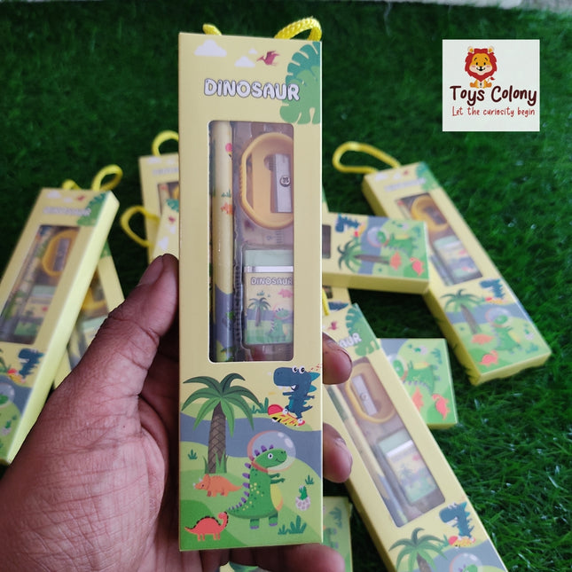 Stationery Gift Set - Dinosaur Theme