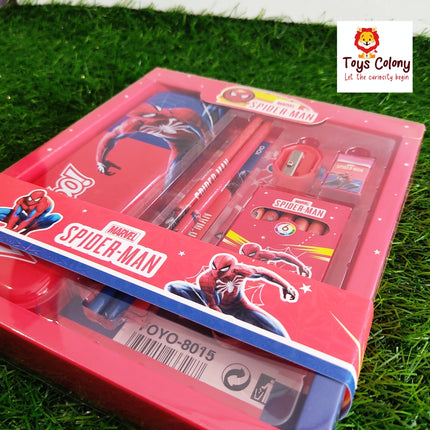 Stationery Gift Set - Spiderman Theme