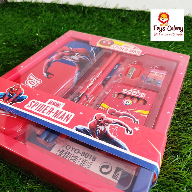 Stationery Gift Set - Spiderman Theme