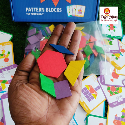 Pattern Blocks - Puzzle Solving Activity